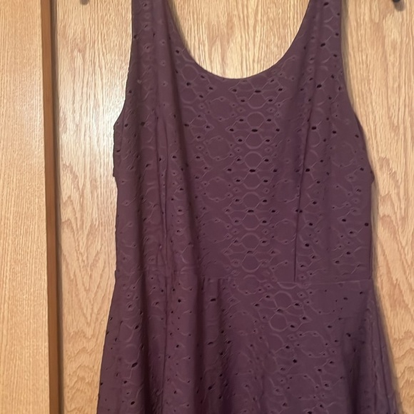 Loft outlet purple dress size small - Picture 2 of 5